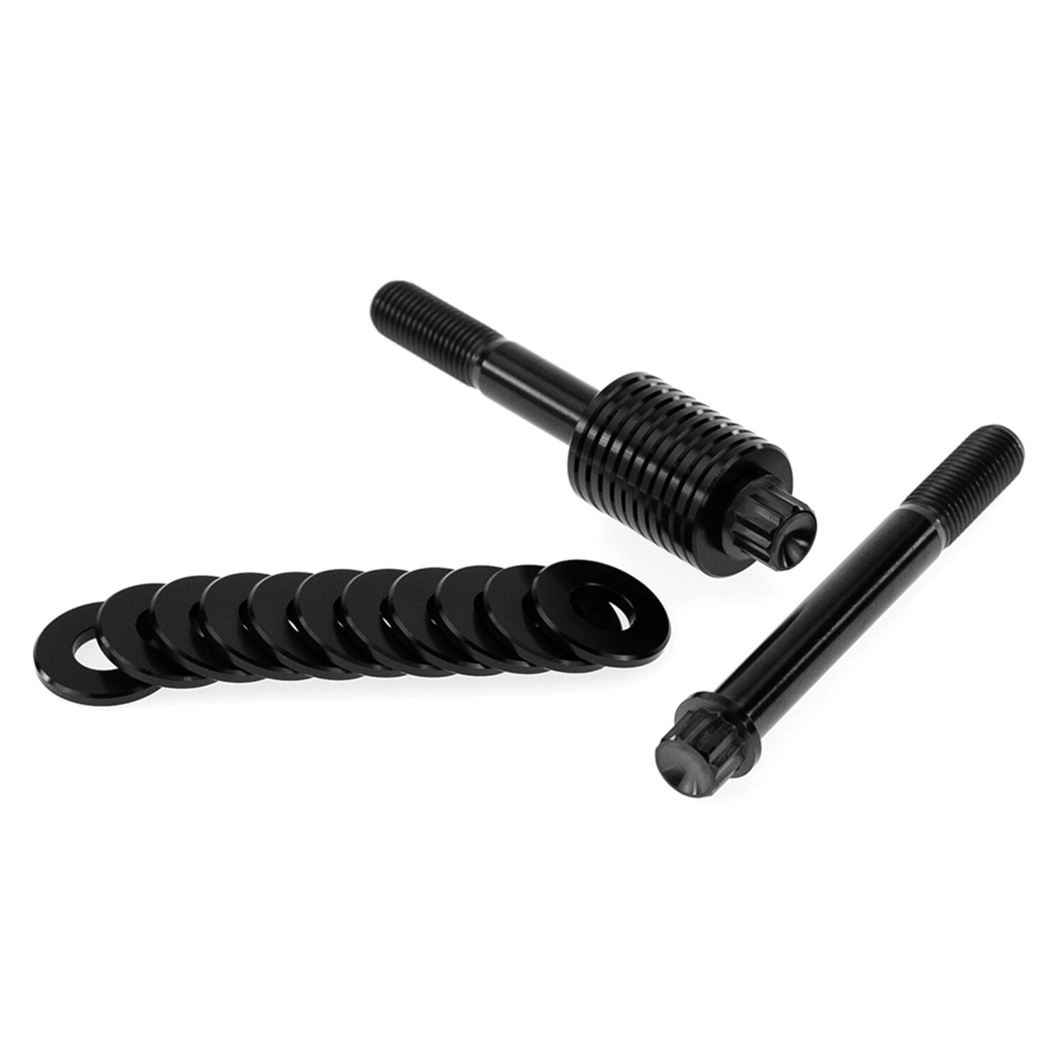 Kraus, Radial caliper hardware kit. 80mm, Black, Anodized