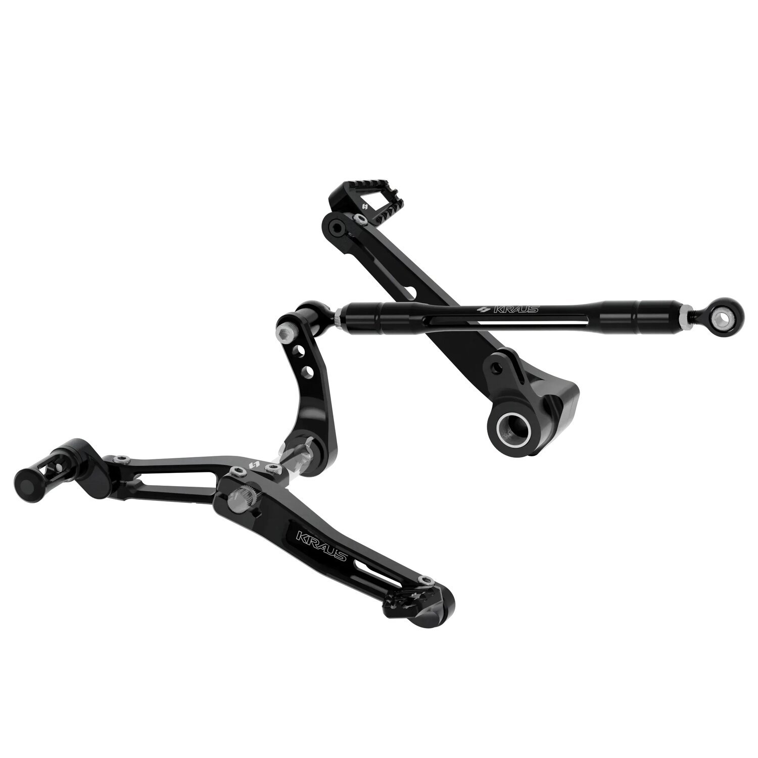 Kraus, Apex SS3 Bagger foot controls, Black, Matte