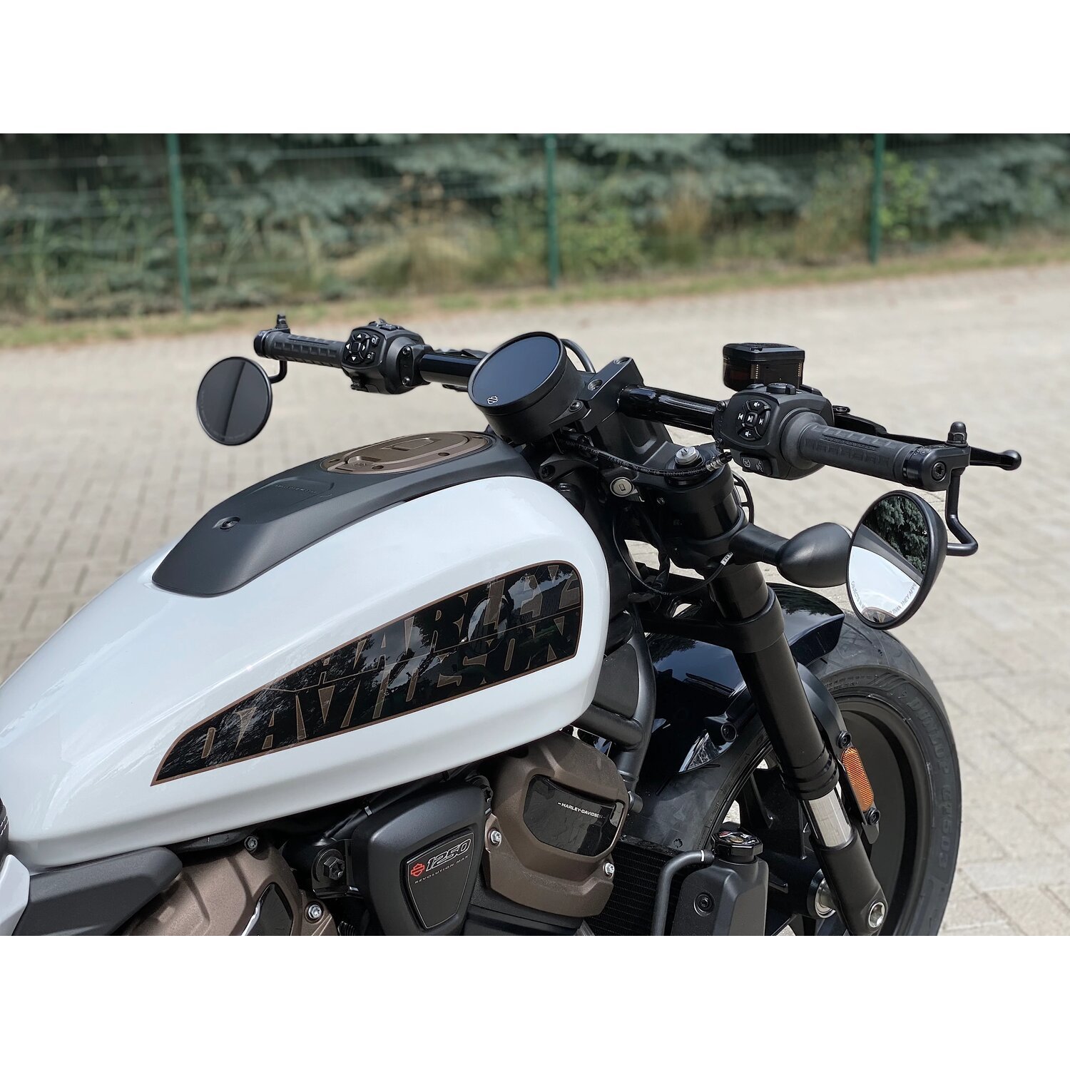 Killer Custom, 1-1/4" Fat Drag handlebar, Black, Powder Coated