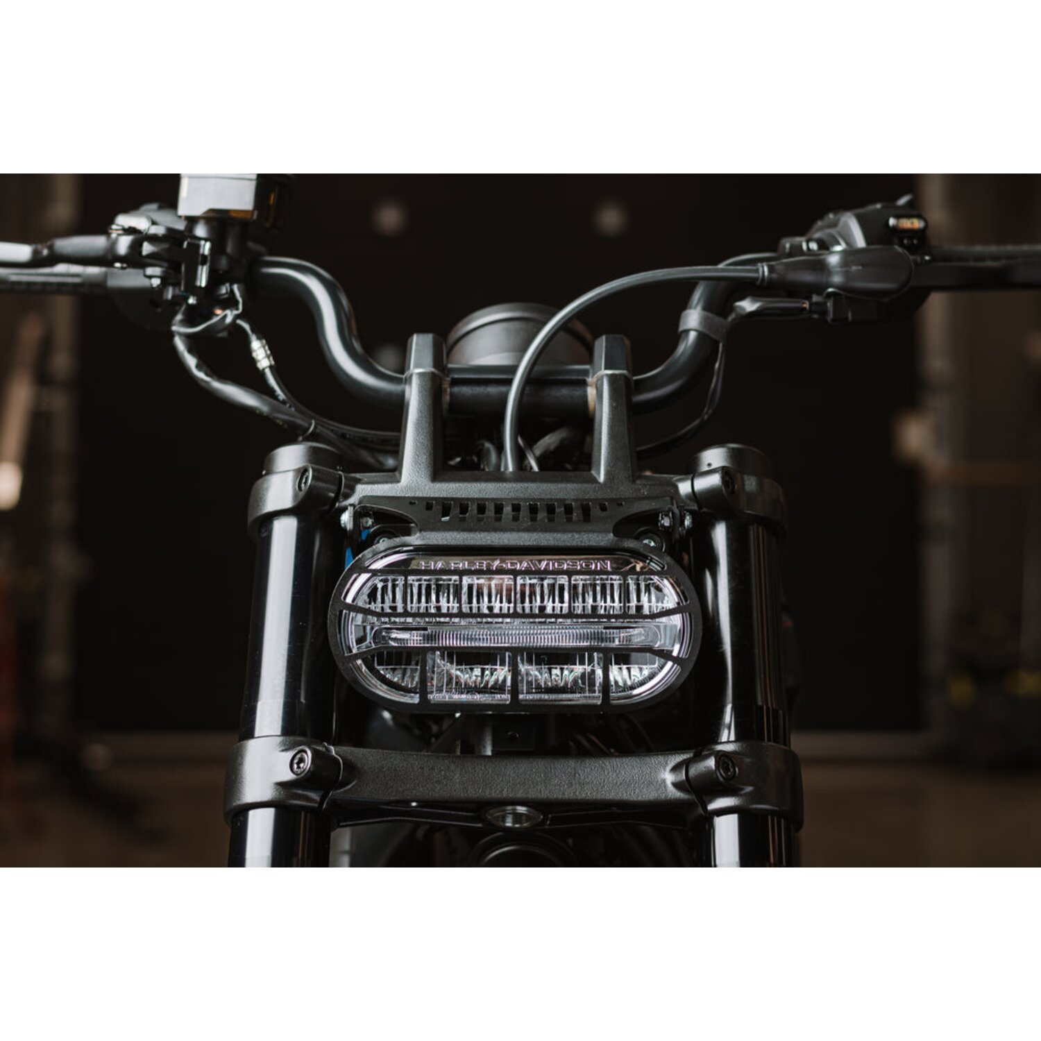 Killer Custom, headlamp grill, Black, Matte