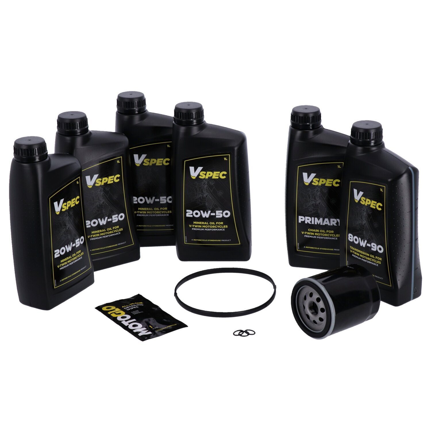 MCS, 'Big Oil' service kit. Mineral. Black filter