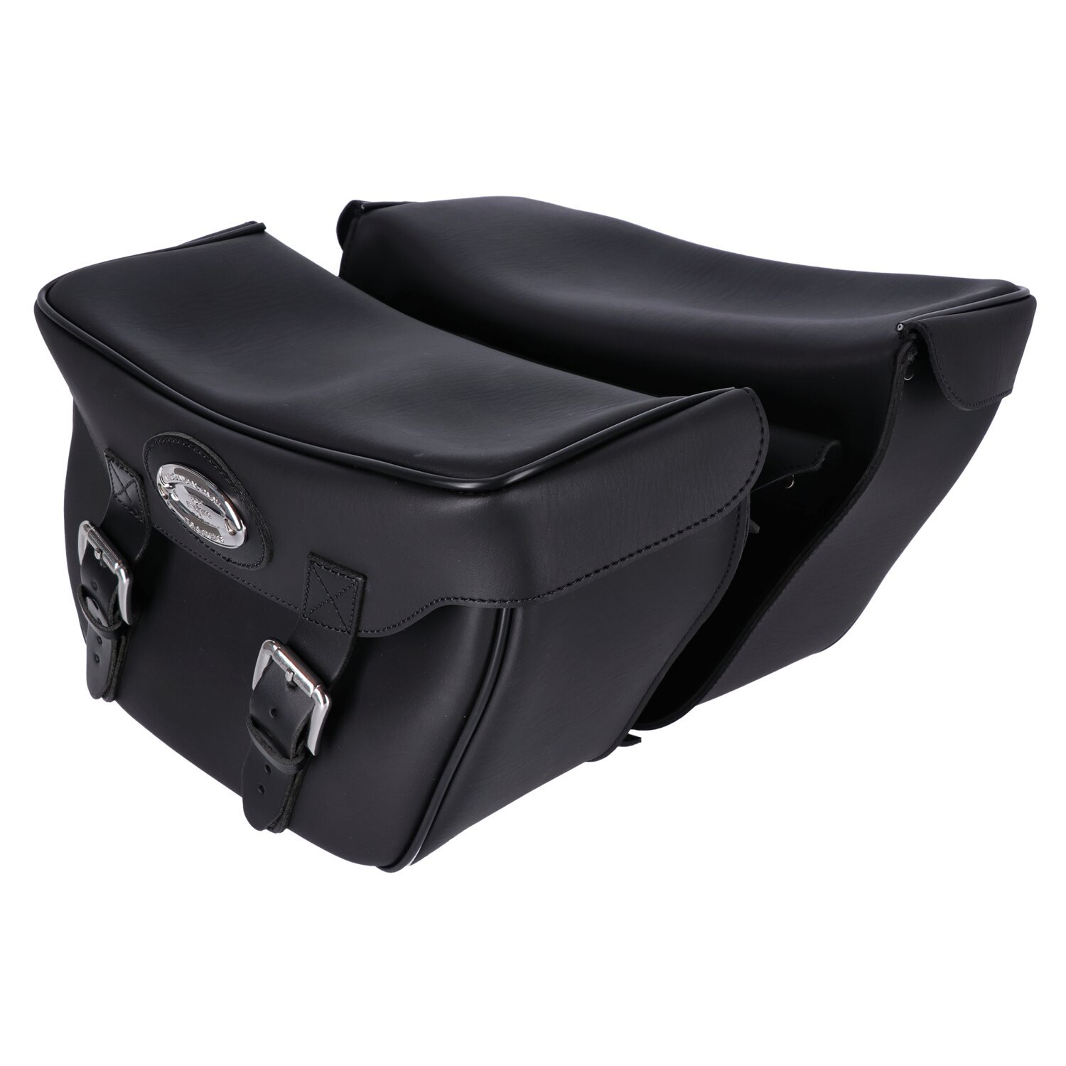 Longride, univ. Iparex saddlebags CIL135. Black smooth