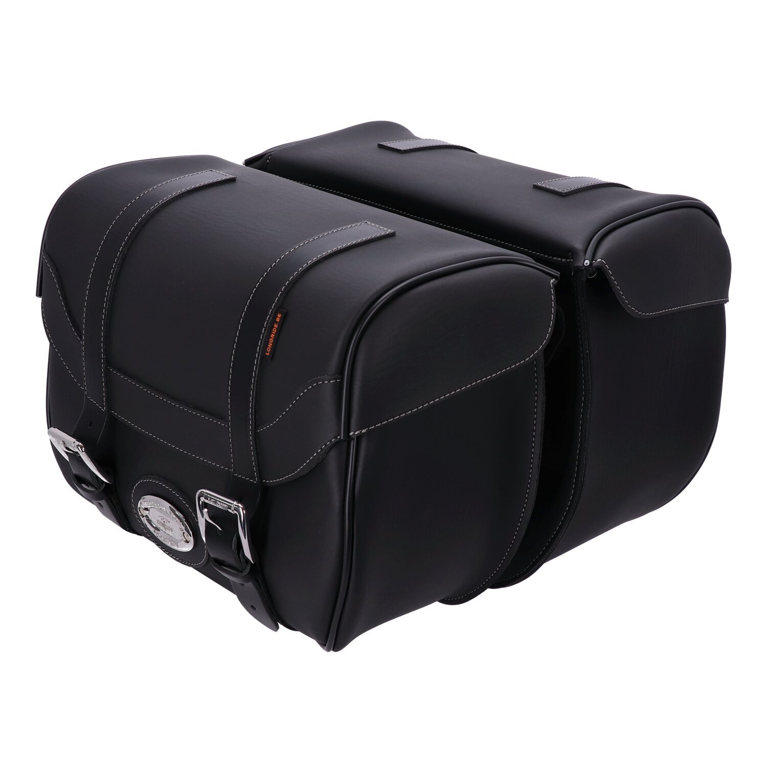 Longride, univ. Iparex saddlebags CIL2037. Black smooth