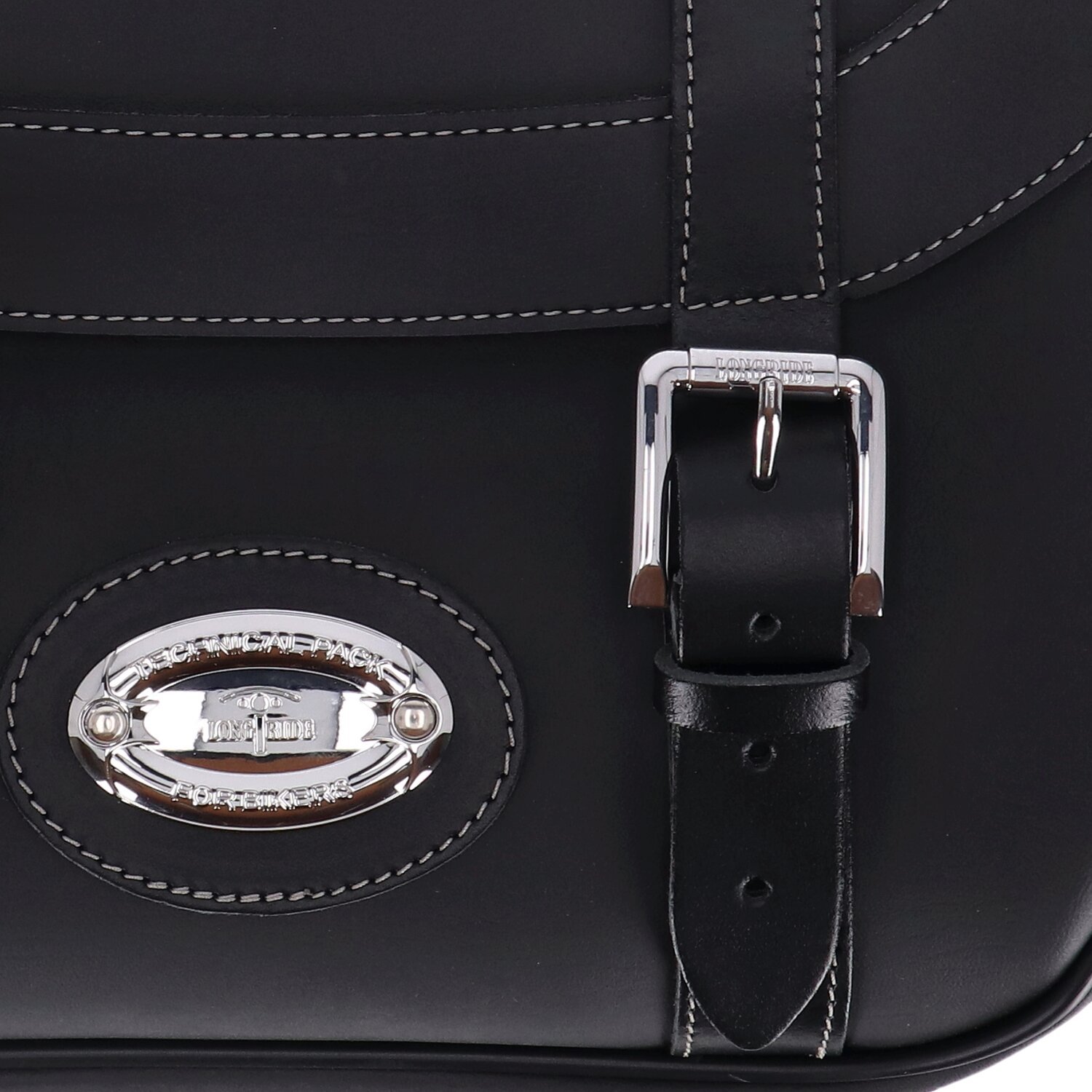 Longride, univ. Iparex saddlebags CIL2037. Black smooth