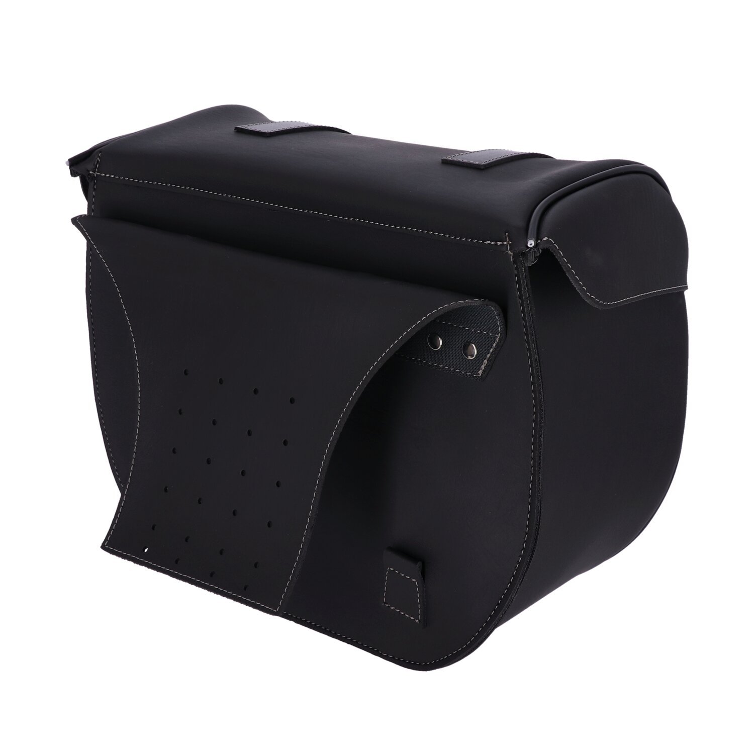 Longride, univ. Iparex saddlebags CIL2037. Black smooth