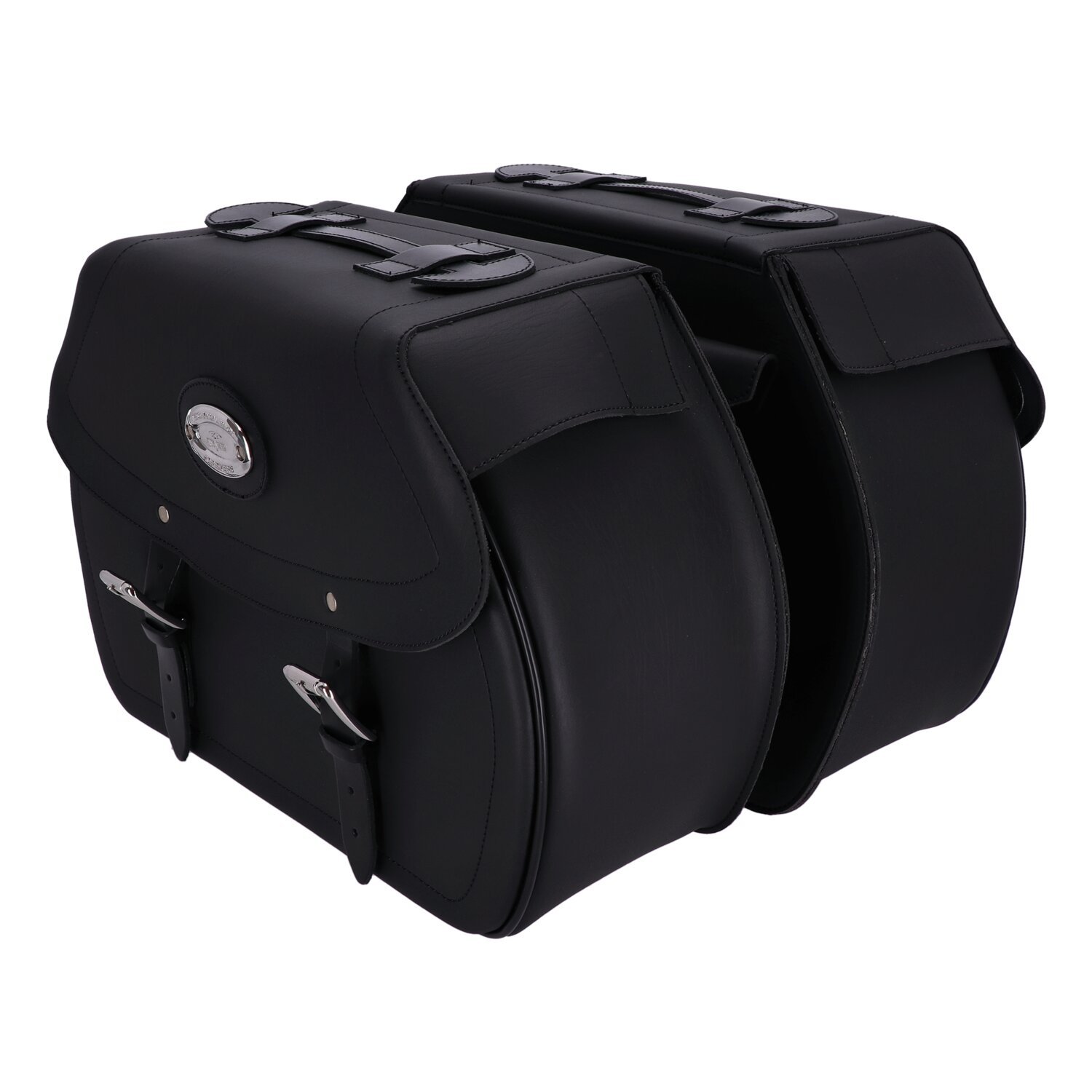 Longride, univ. Iparex saddlebags CIL138. Black smooth