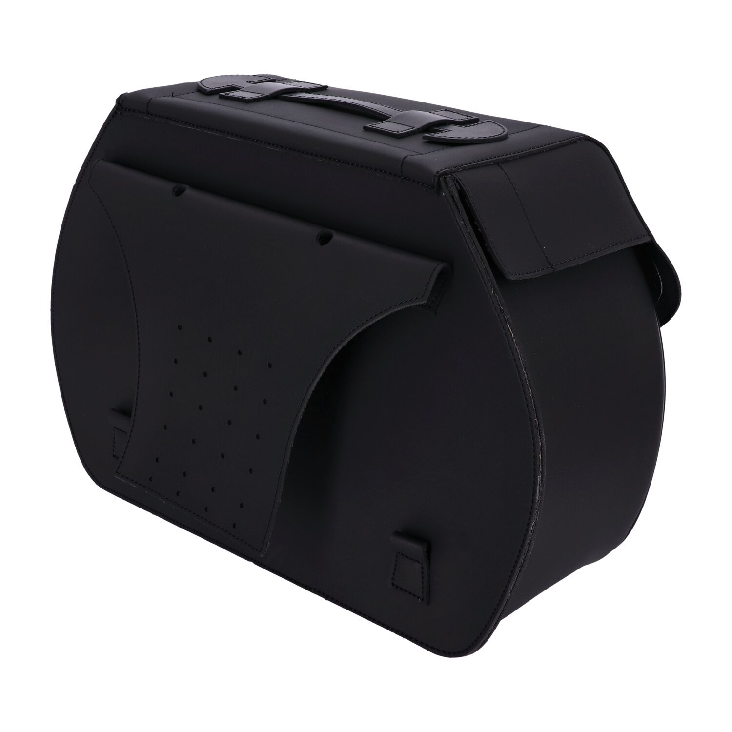 Longride, univ. Iparex saddlebags CIL138. Black smooth