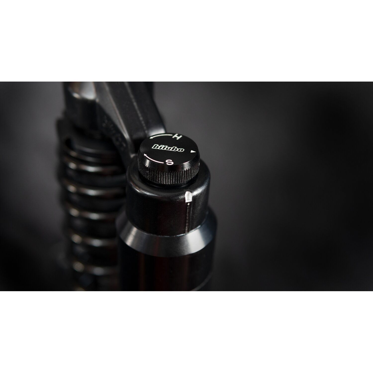 Bitubo, WMT dual shock absorber set. Piggyback. 356mm