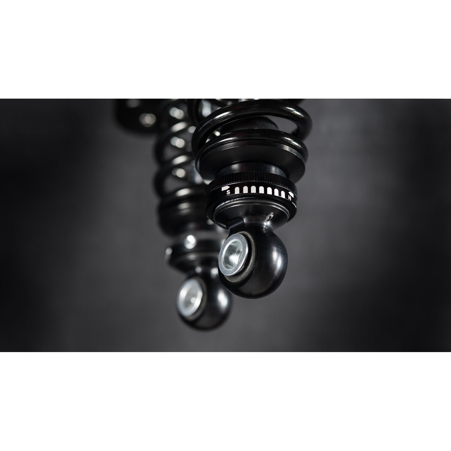 Bitubo, WMT dual shock absorber set. Piggyback. 356mm