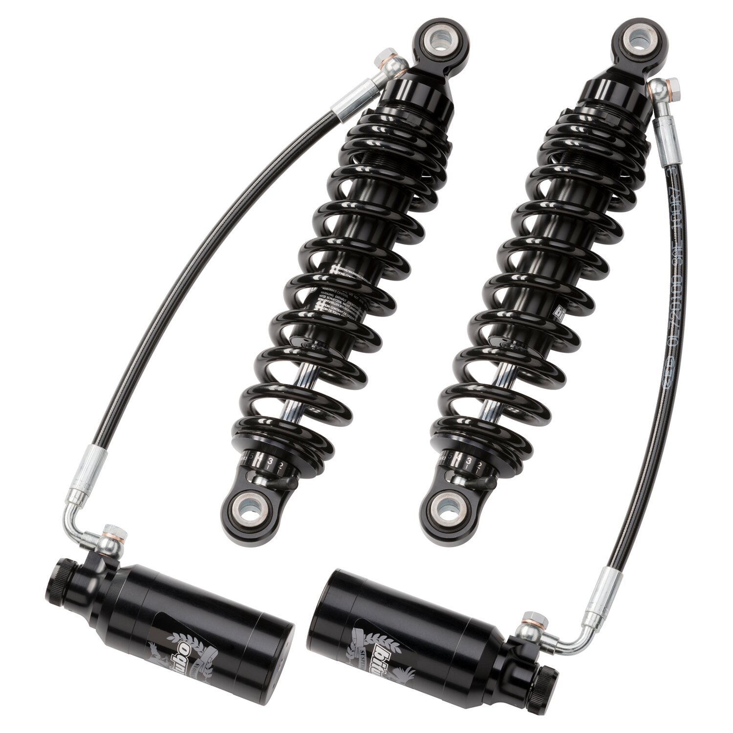 Bitubo, Twinshocks adjustable: spring preload, rebound, comp