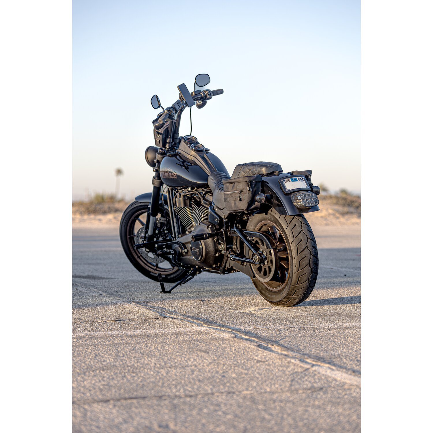 Burly, Stiletto rear mono M8 Softail shock