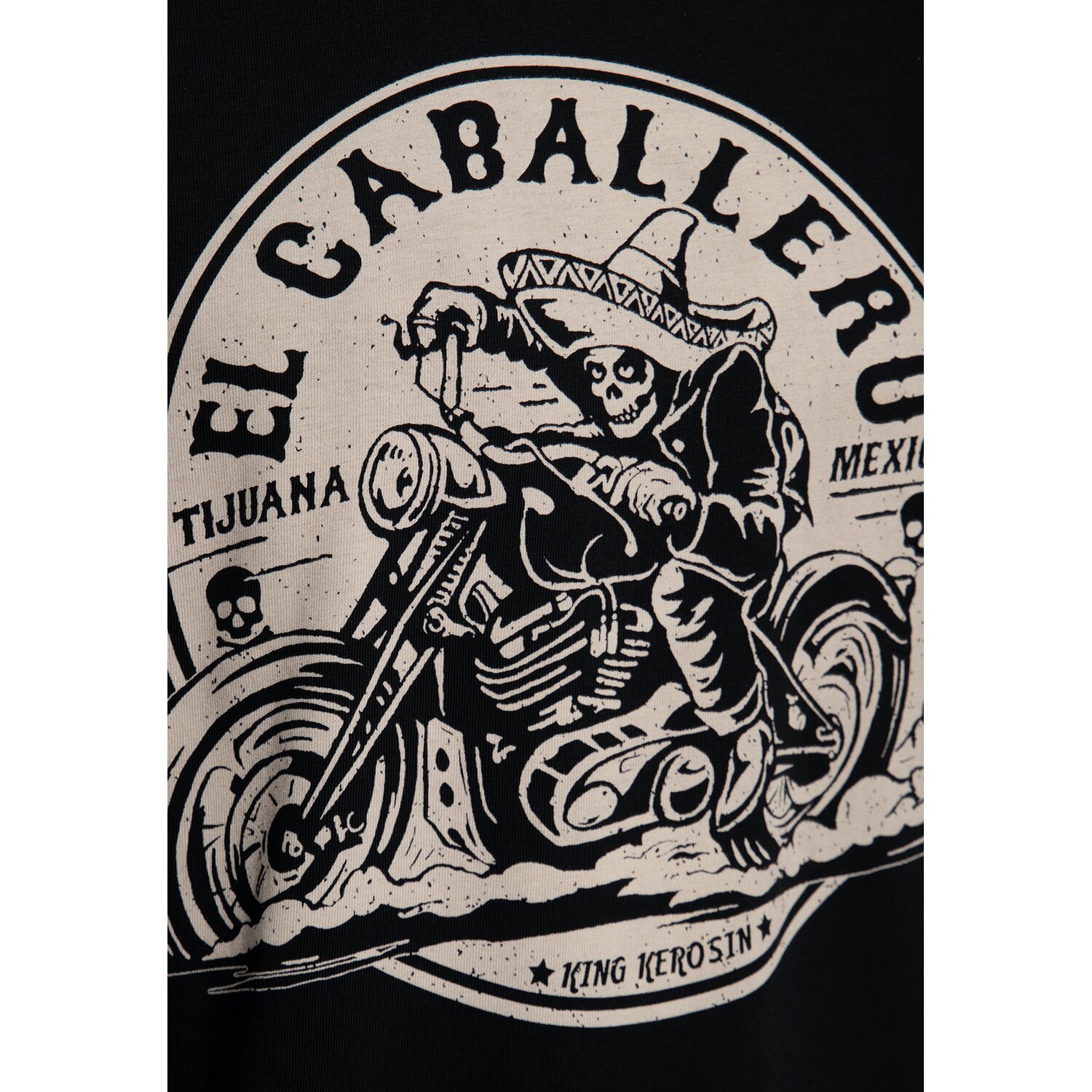 King Kerosin El Caballero t-shirt, Black, 2XL