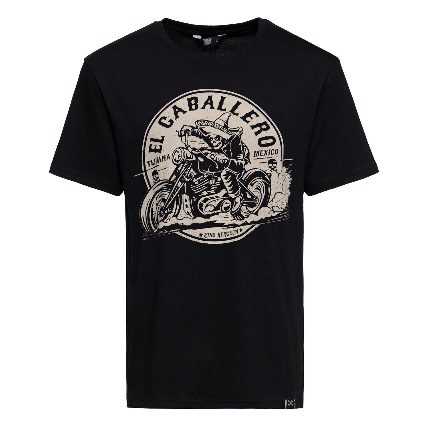 King Kerosin El Caballero t-shirt, Black, 2XL