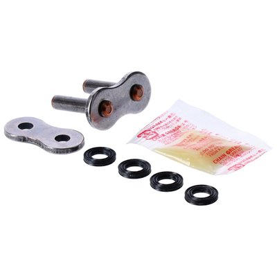 Stock replacement riveted style master link for RK's 530 ZXW XW-Ring chains.