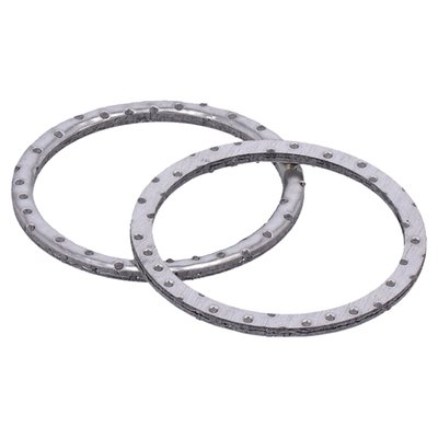 84-90/10-up OEM style.
OEM replacement reference 65324-83, 65324-83B, 17048-98. 
Note: The 84-90 /10-up style is preferred by many for better flow characteristics. 
Note: The 91-09 late style is a conical (tapered) shaped gasket that was introduced by The Factory in 1991 and replaced, again, with the early style in 2010. Note that the early style will fit all models and is generally seen as the better gasket design.