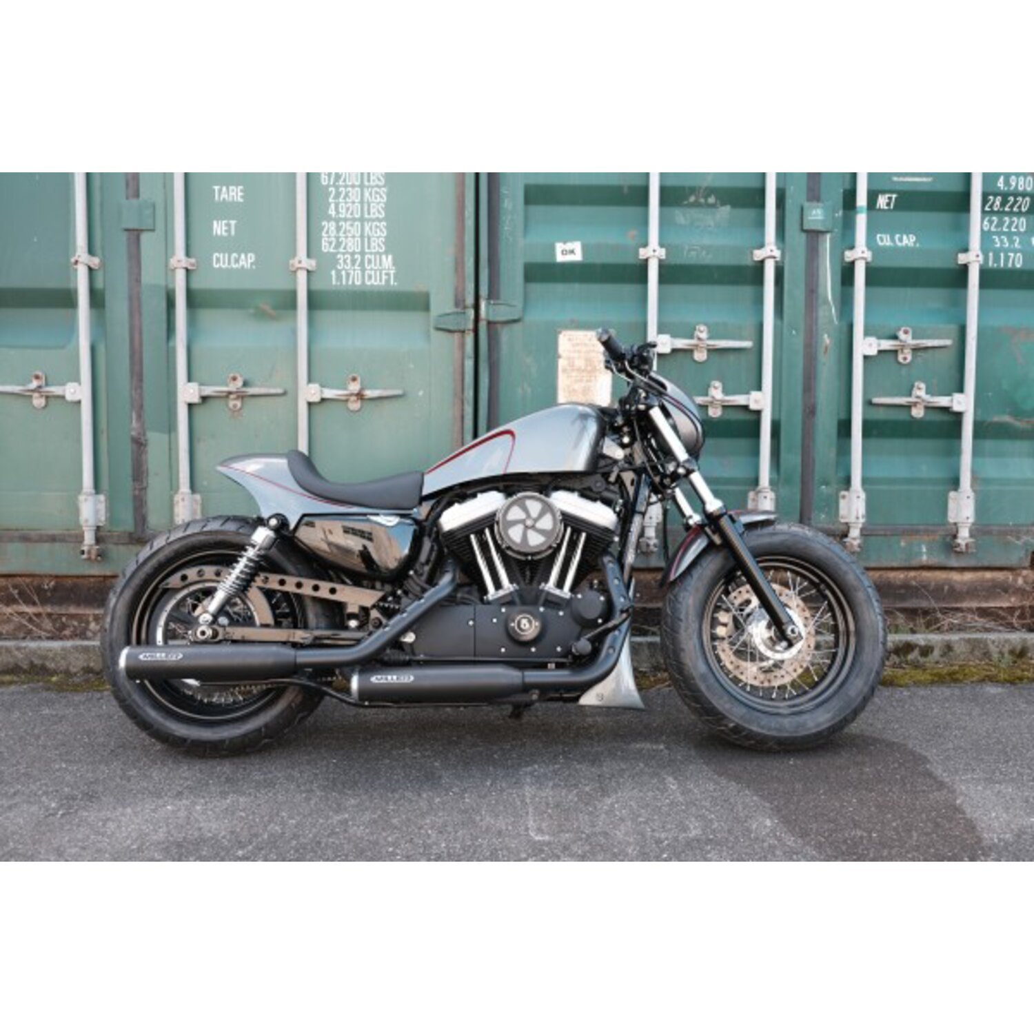 Miller, Silverado III slip-on mufflers. Euro 4