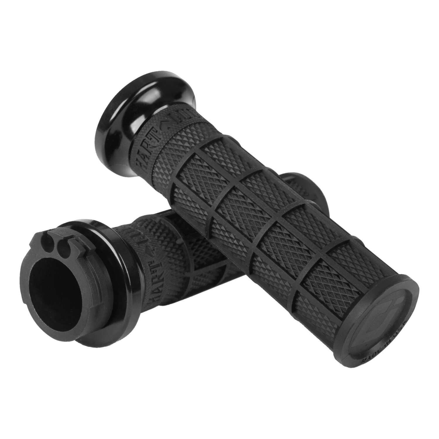 ODI, V-TWIN Lock-On HART-LUCK Full-Waffle cable grips