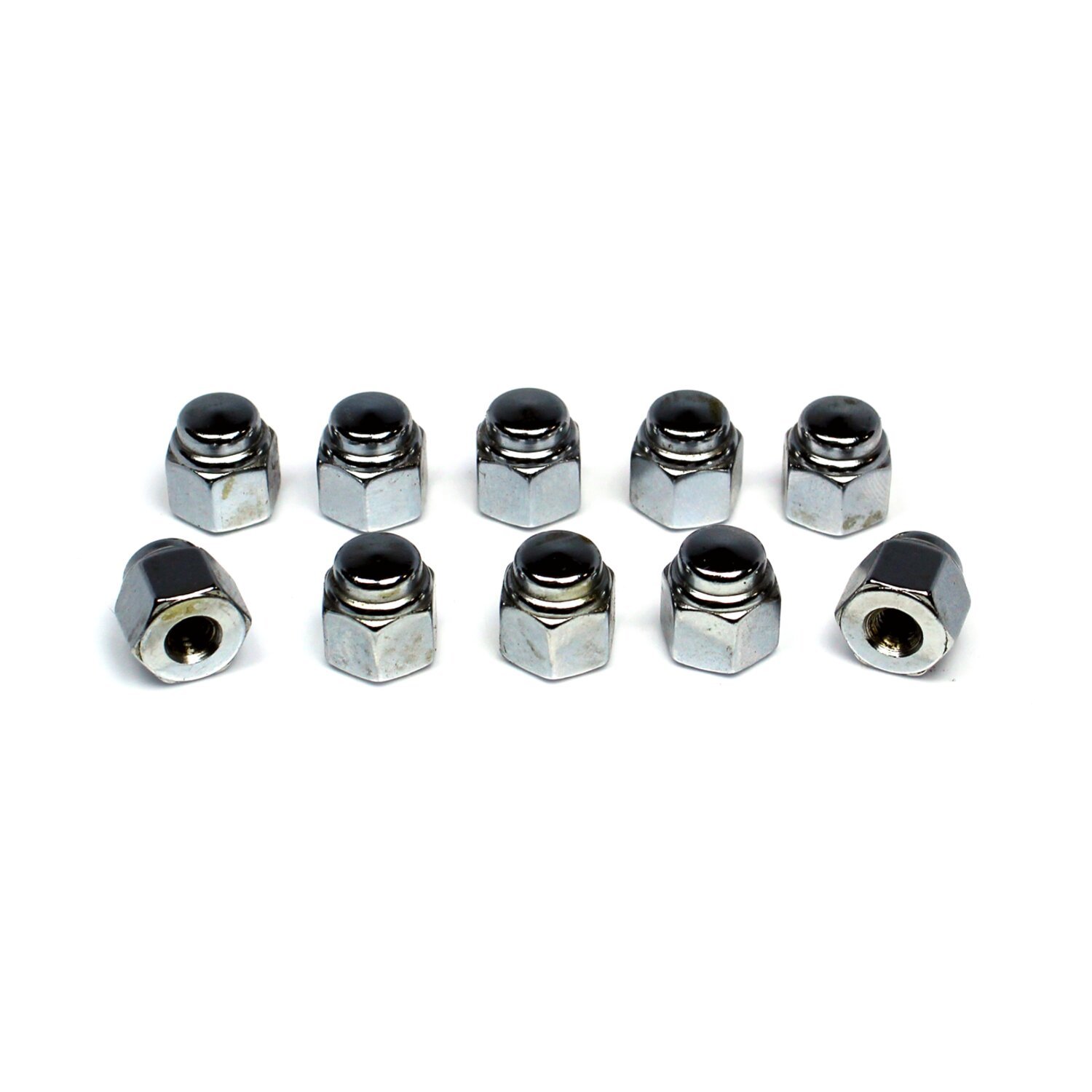 Colony, cap nuts 8-32 chrome plated