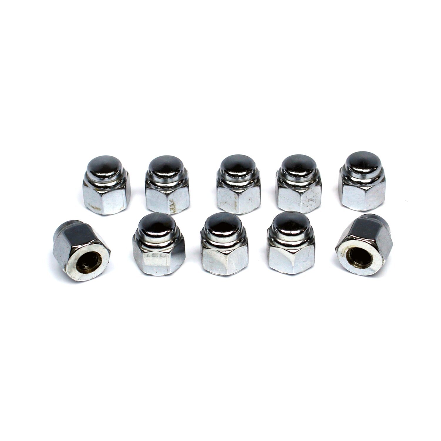 Colony, cap nuts 1/4-20 chrome plated