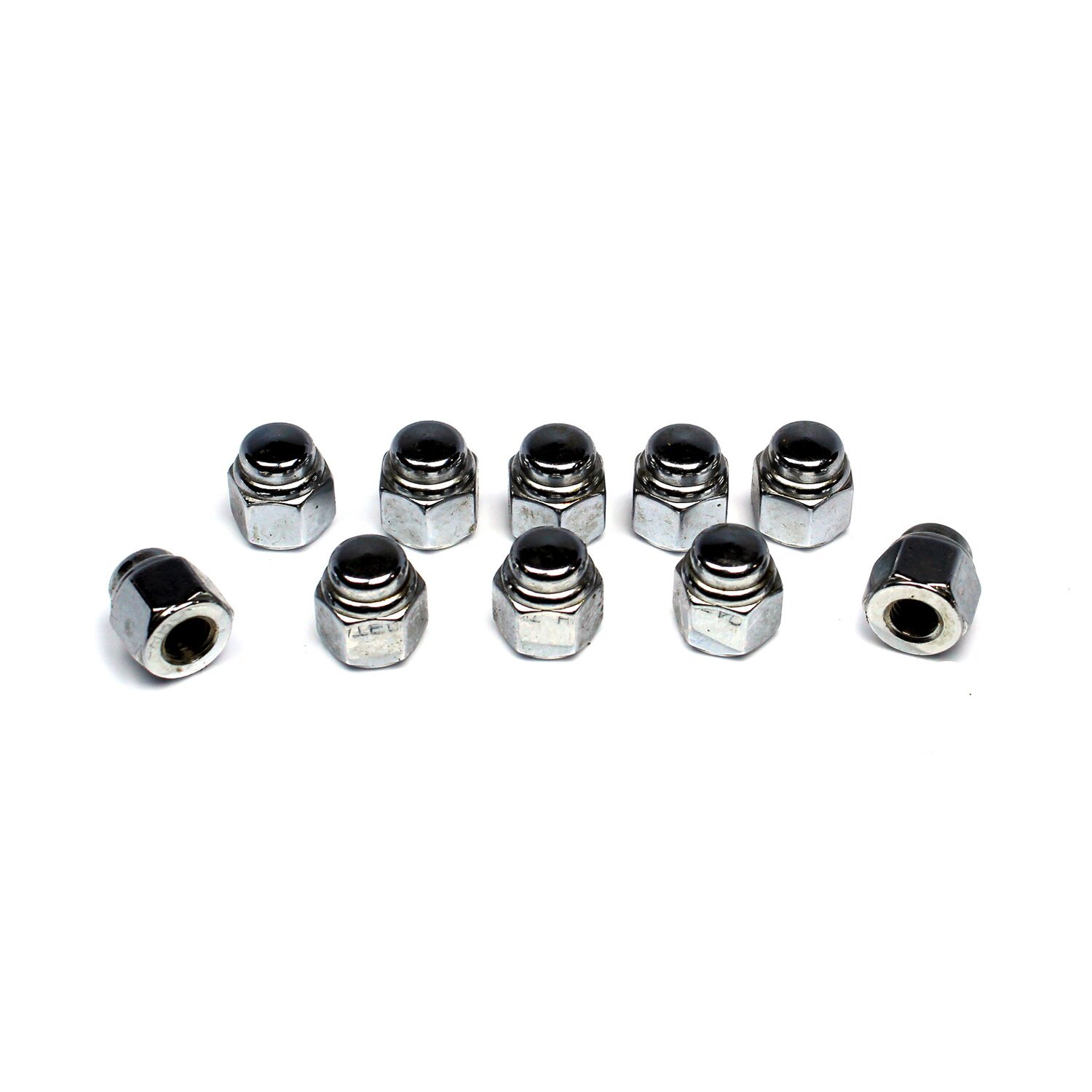 Colony, cap nuts 1/4-24 chrome plated