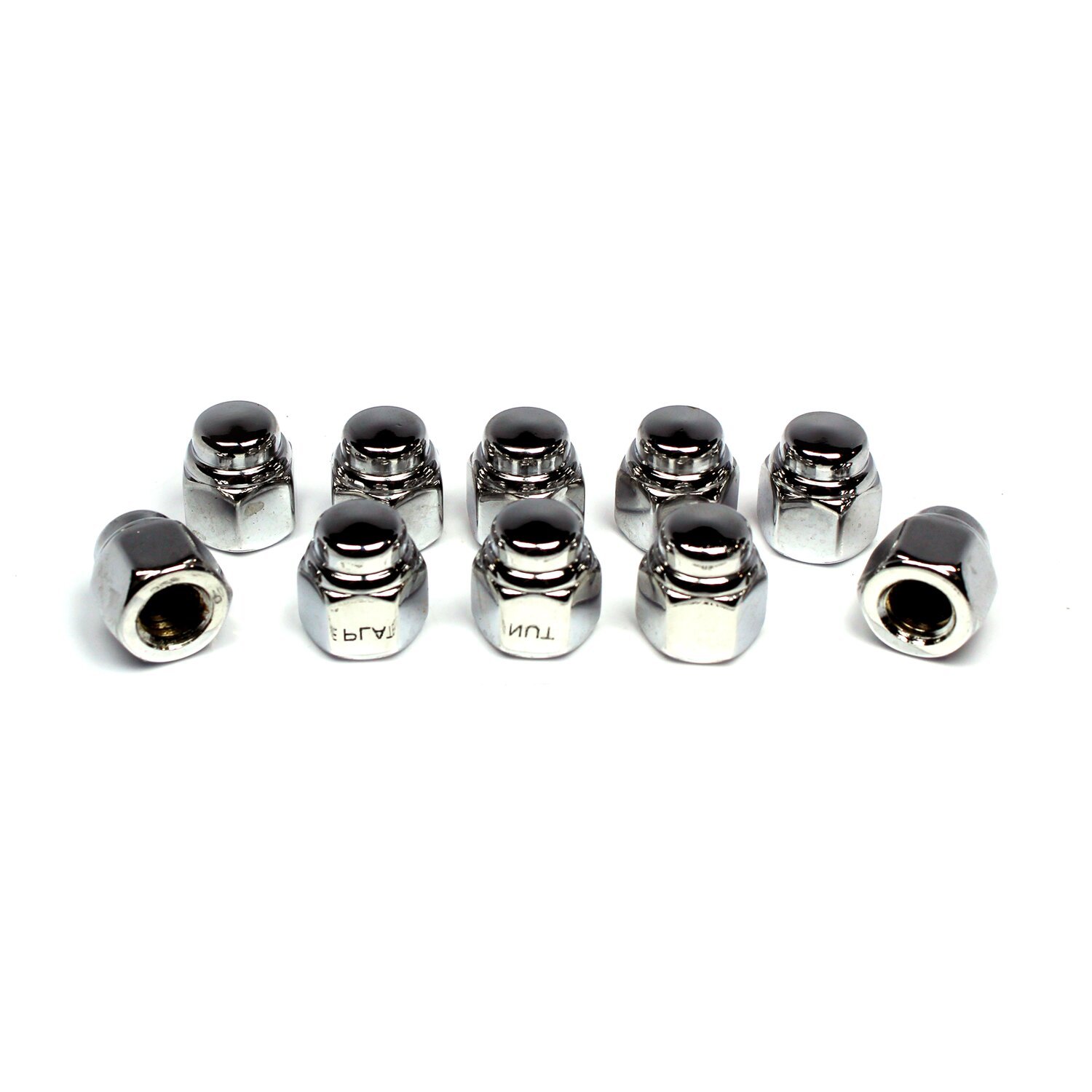 Colony, cap nuts 3/8-16 chrome plated