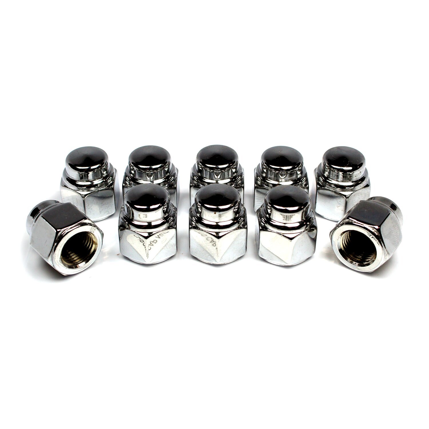 Colony, cap nuts 1/2-20 chrome plated