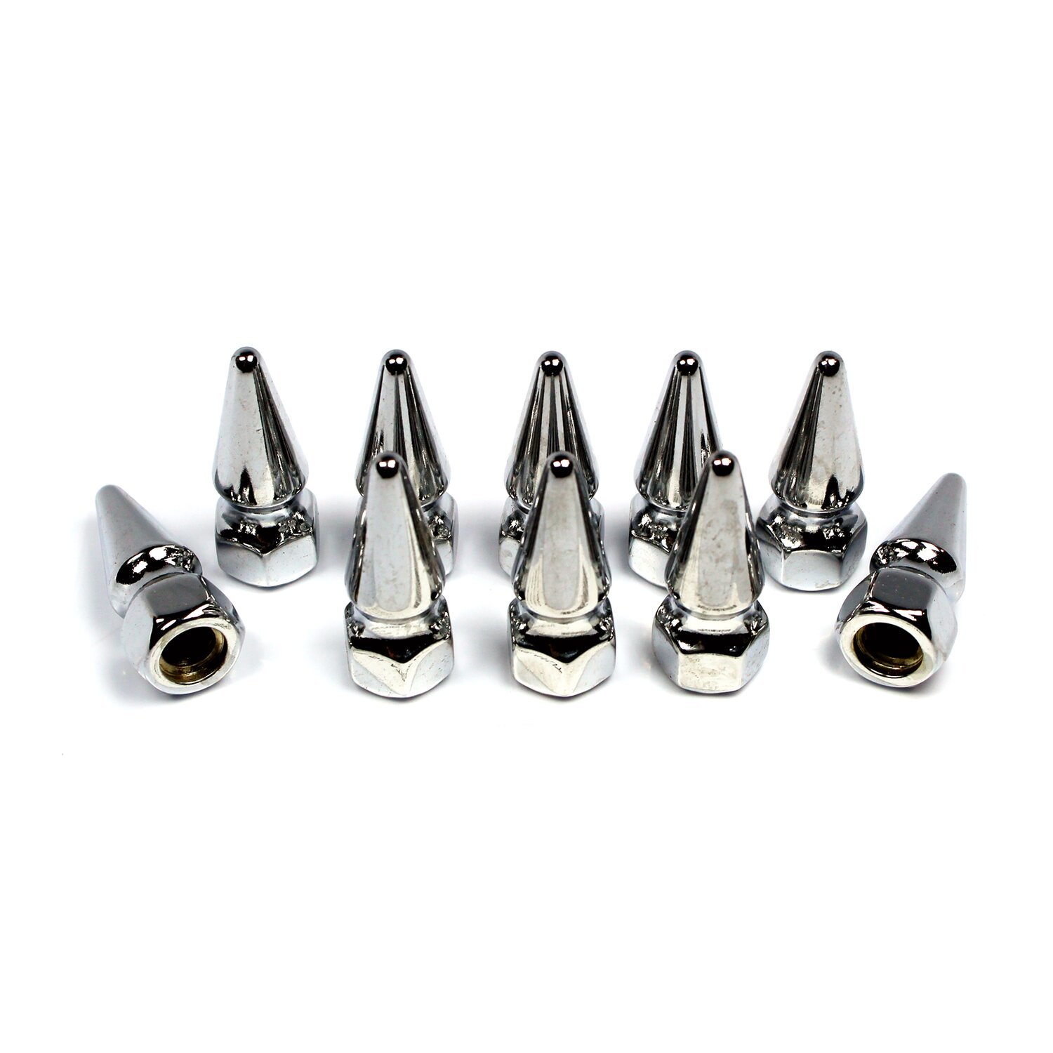 Colony pike nuts 5/16-18, Chrome