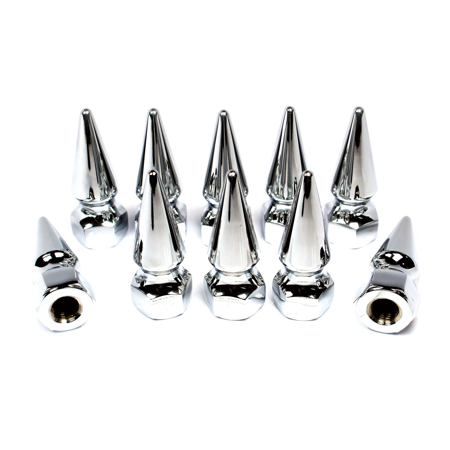 Colony pike nuts 12mm (1.25, Chrome