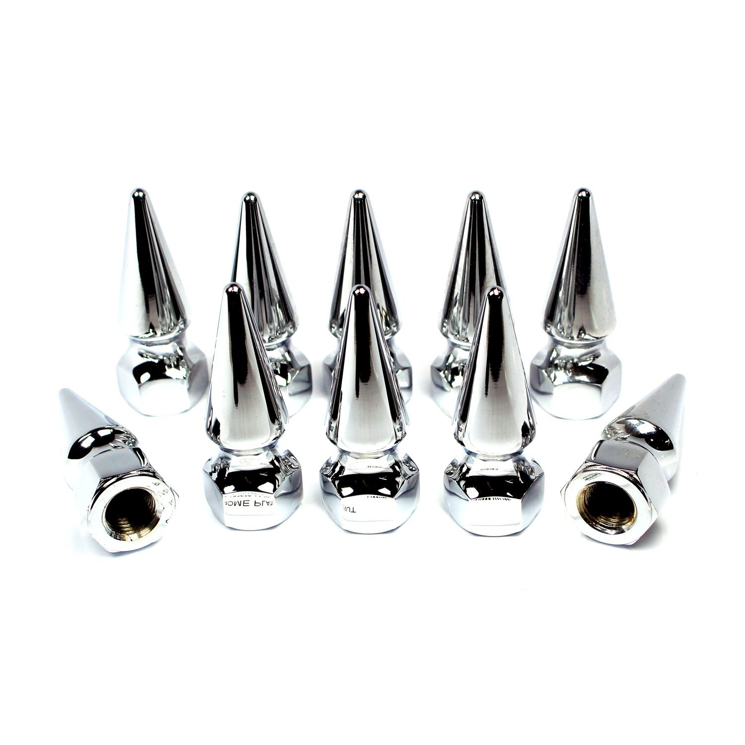 Colony pike nuts 14mm (1.50, storm grey black tracker Silver, Chrome