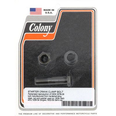 Black parkerized; forged steel