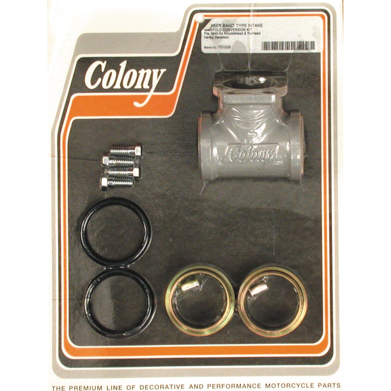 Colony, 74" OHV Plumber to O-ring conversion kit