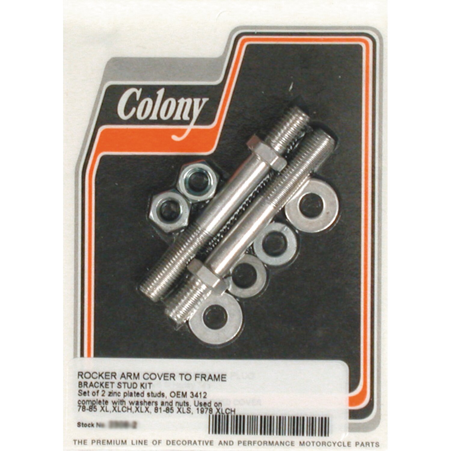 Colony, rocker cover to frame stud kit