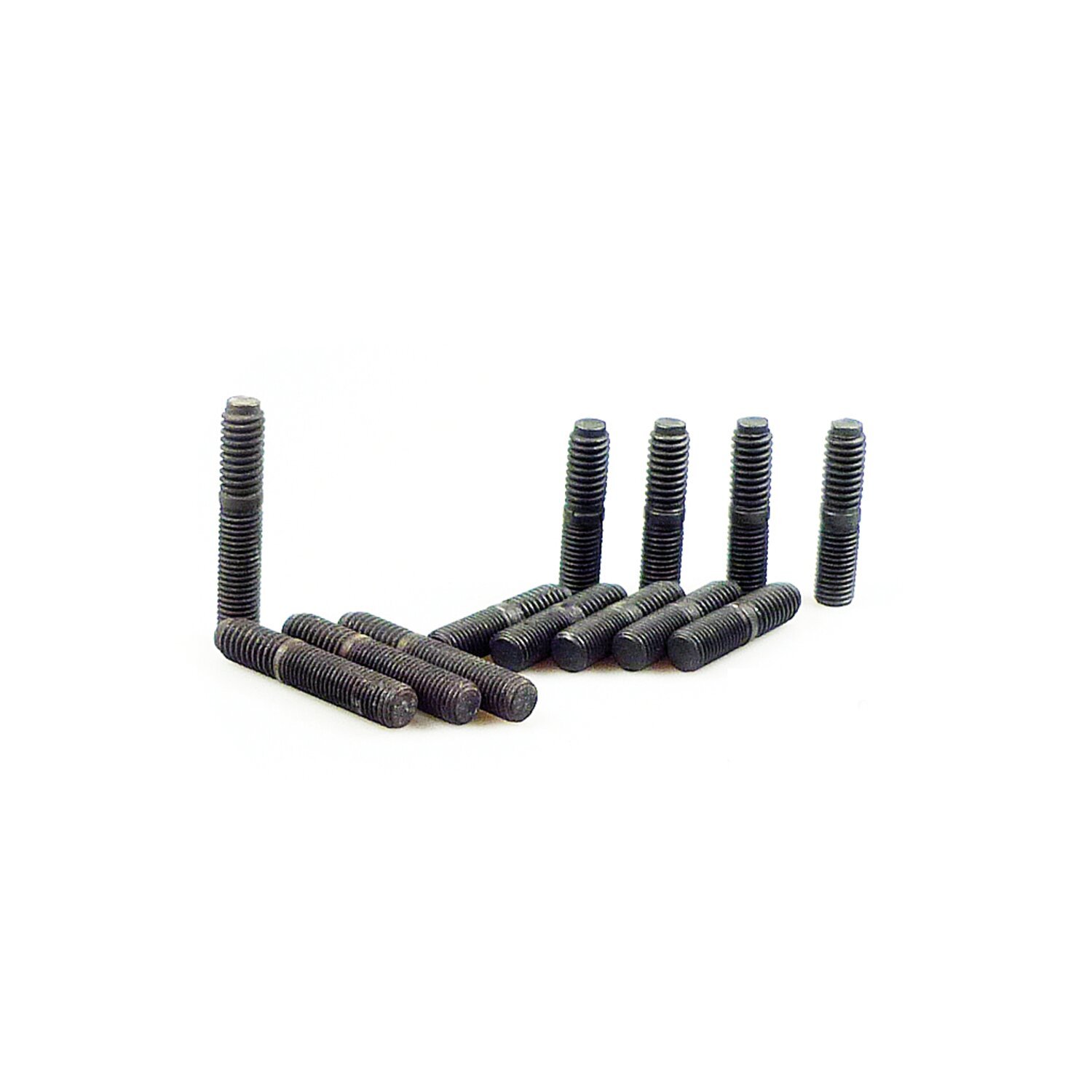 Colony, transmission to end (kick) cover stud kit, Black, Matte