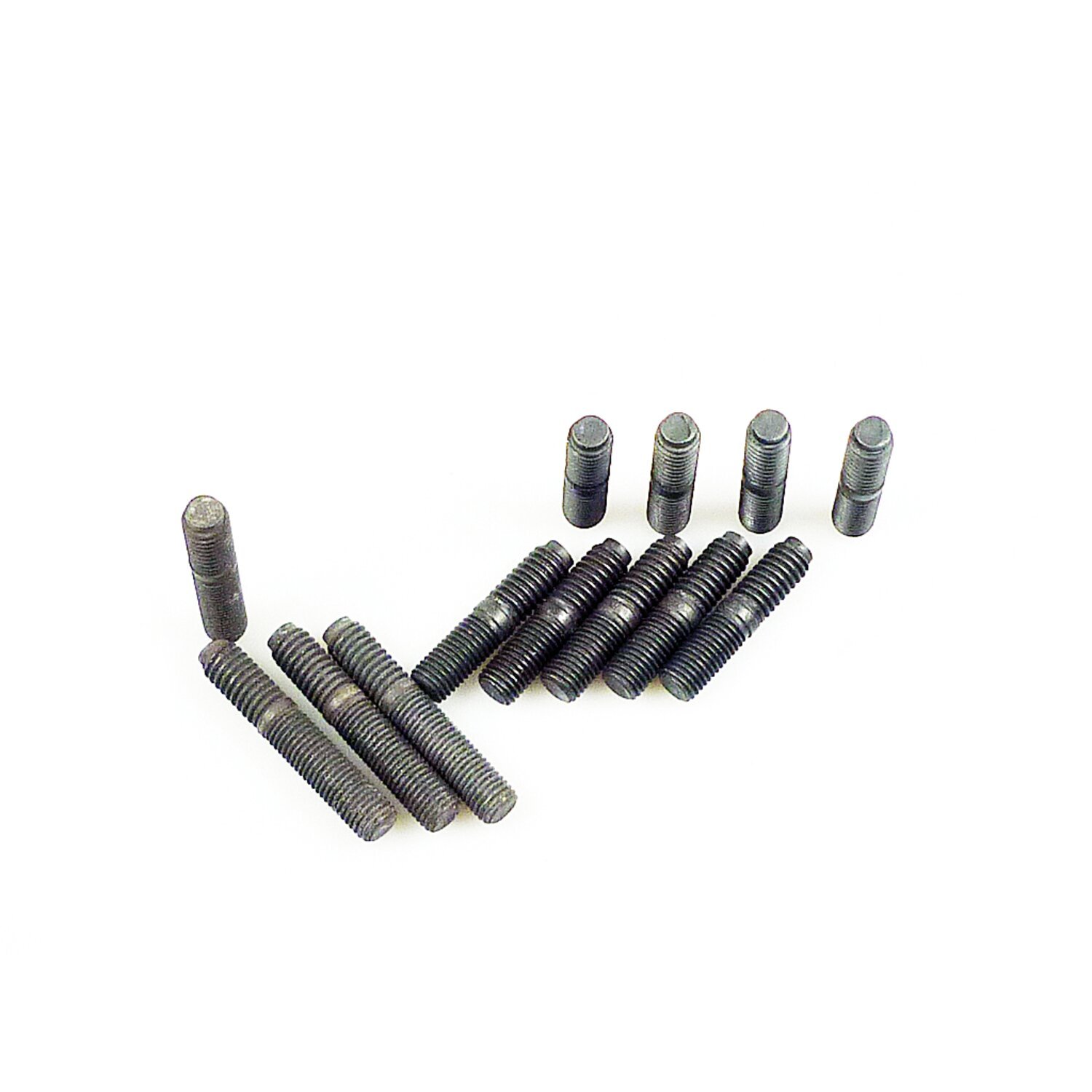 Colony, transmission to end (kick) cover stud kit, Black, Matte