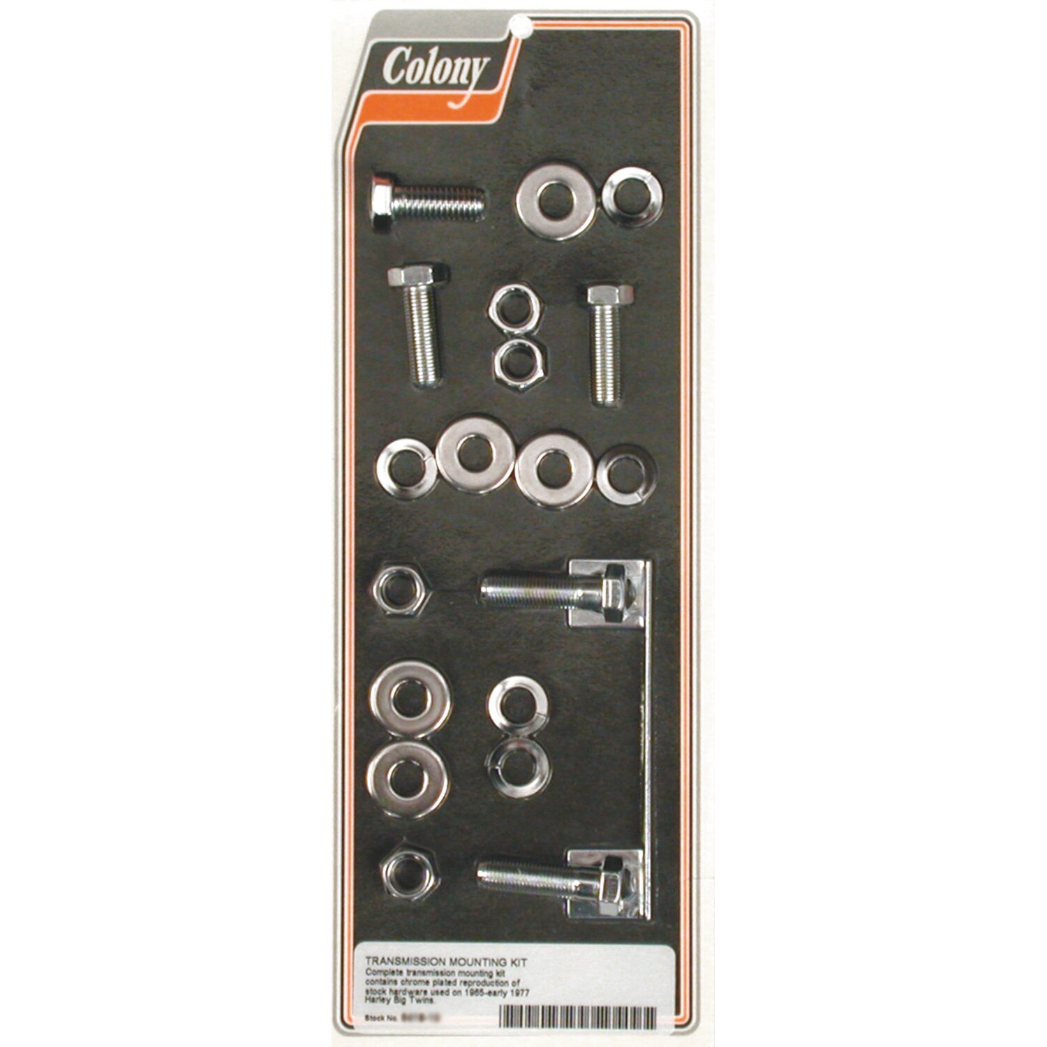 Colony, transmission mount kit