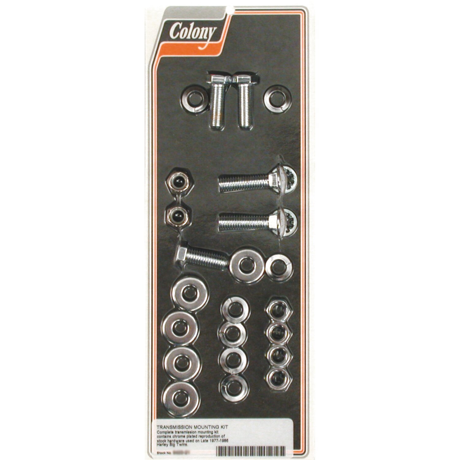 Colony, transmission mount kit