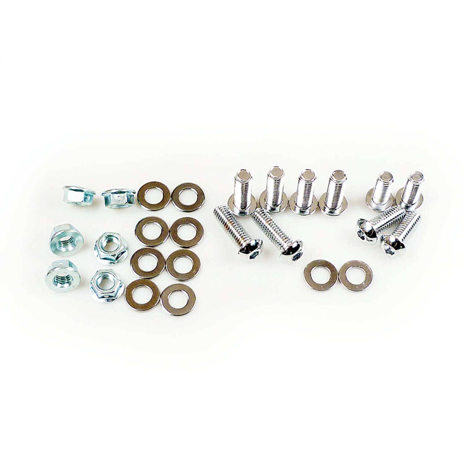 Colony, fender strut mount kit, Chrome