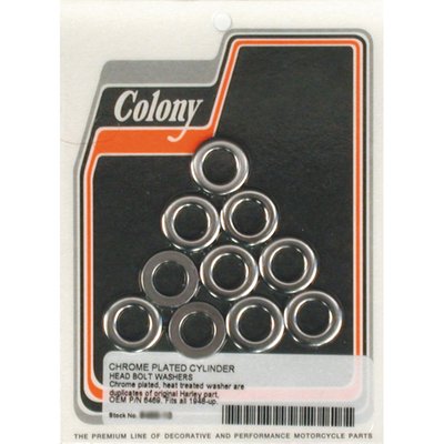 Chrome, for 7/16 headbolts