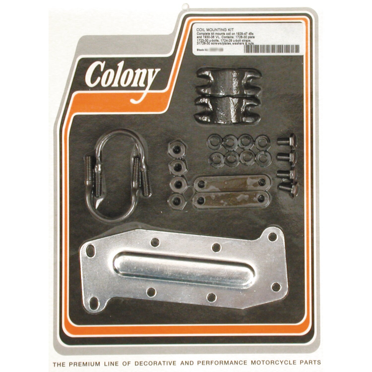 Colony, coil mount kit
