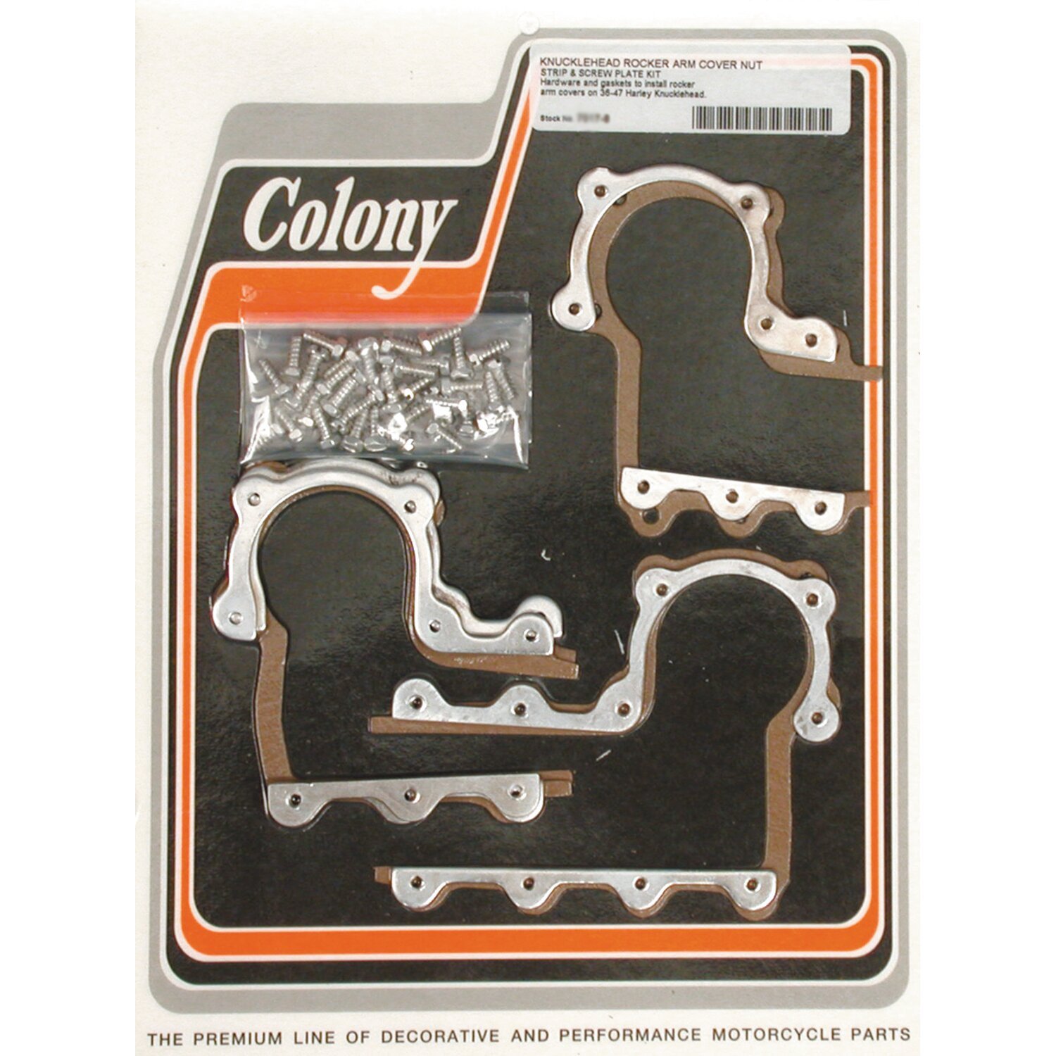 Colony, Knuckle rocker cover nut strip kit