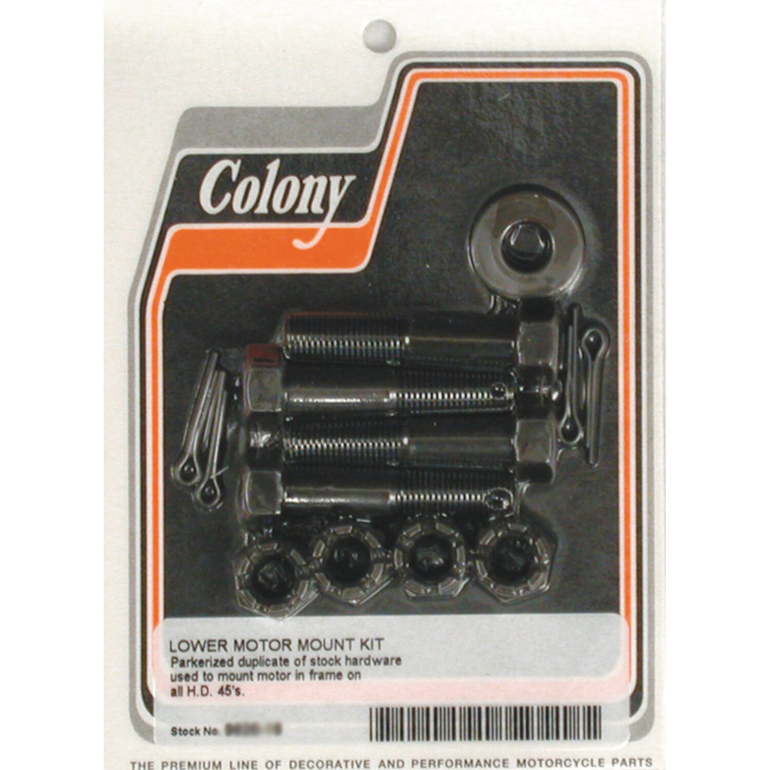 Colony lower motor mount kit