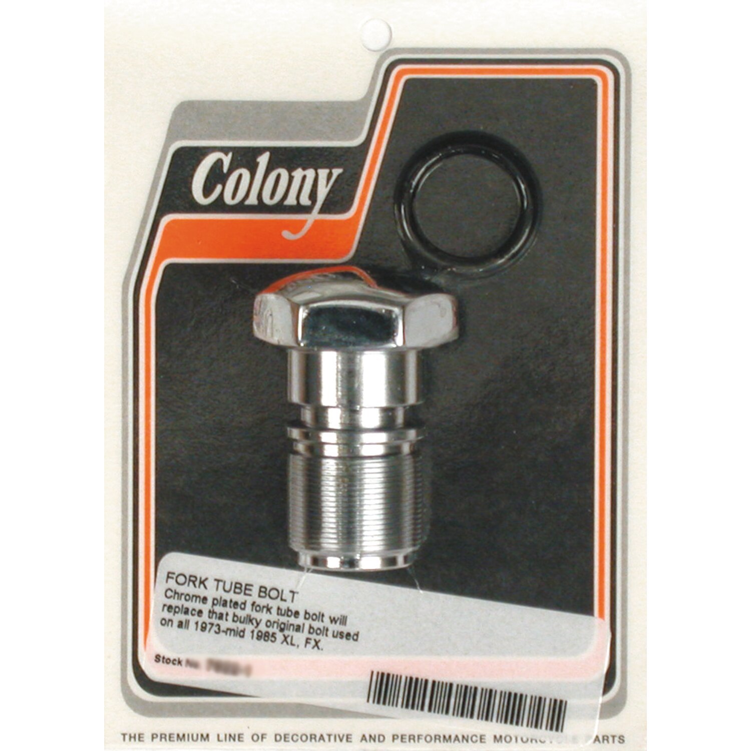 Colony, 35mm fork tube cap bolt
