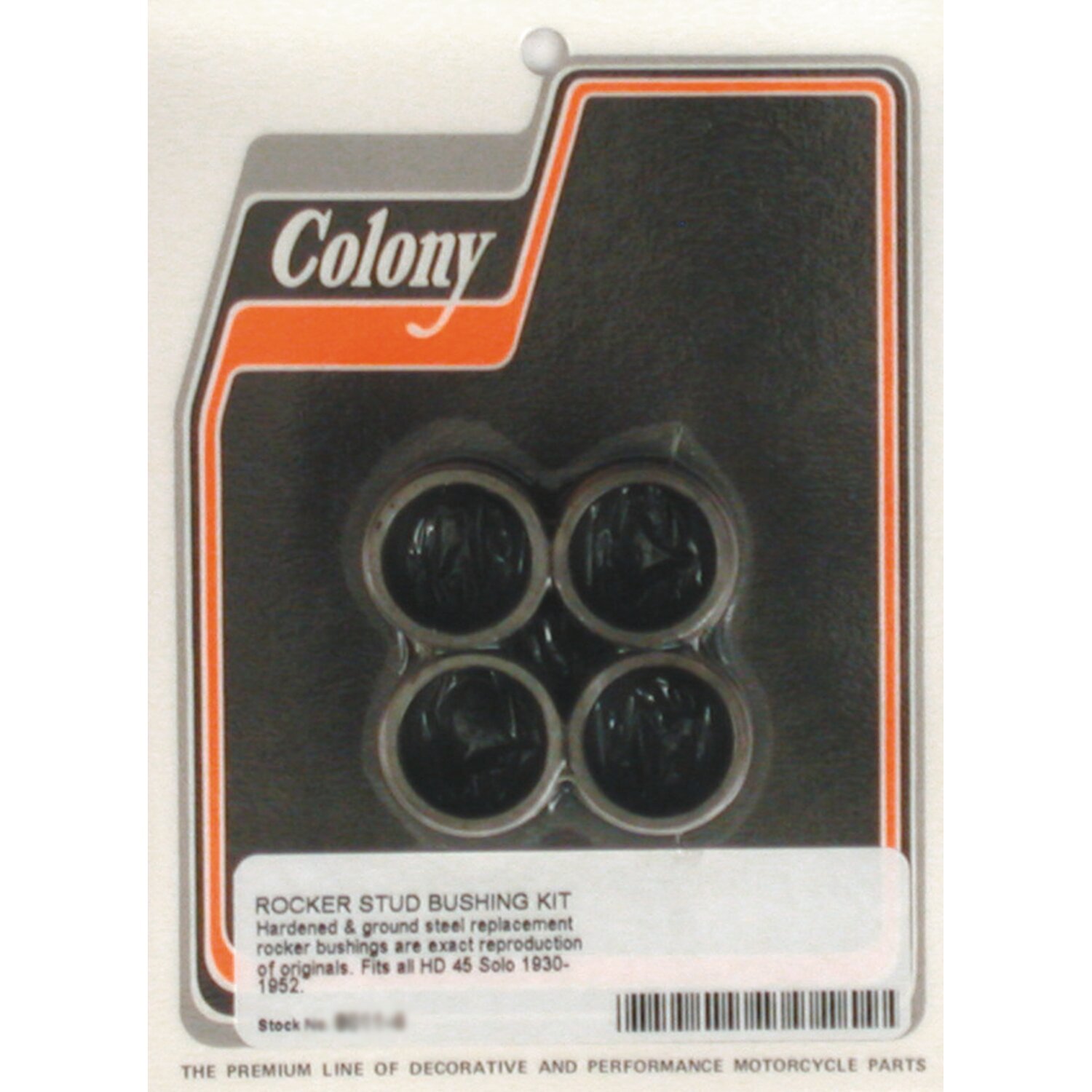 Colony, rocker stud bushing kit 45" Springer forks