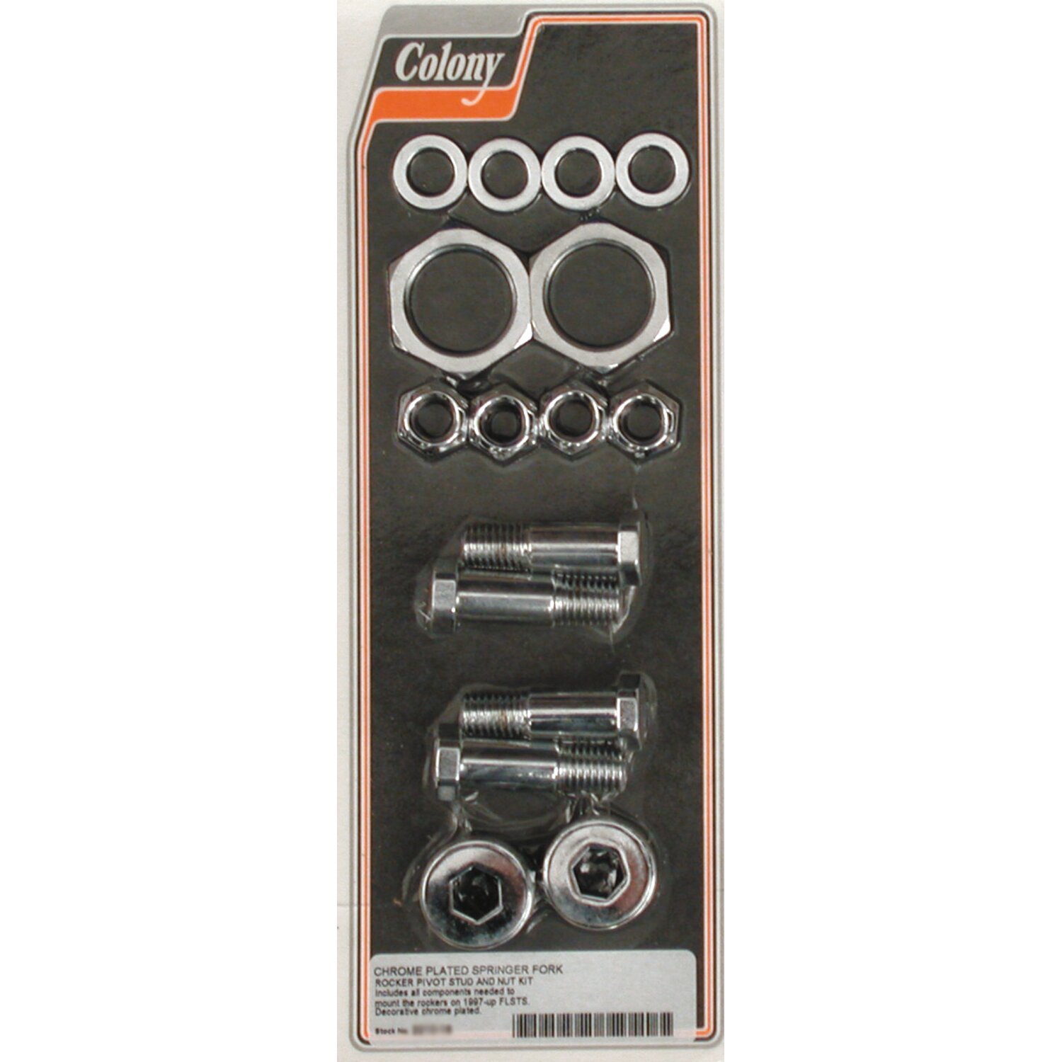 Colony rocker rebuild kit, Chrome