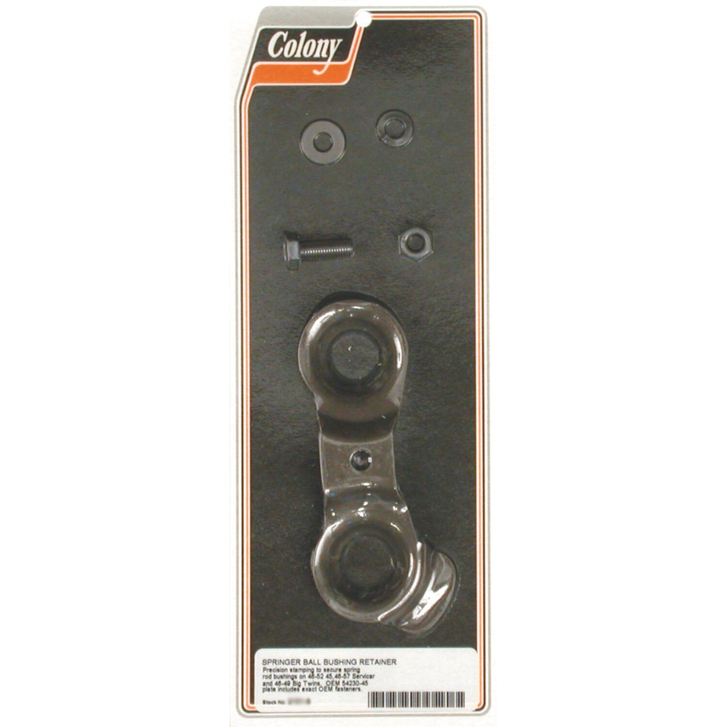 Colony. Springer ball bushing retainer kit