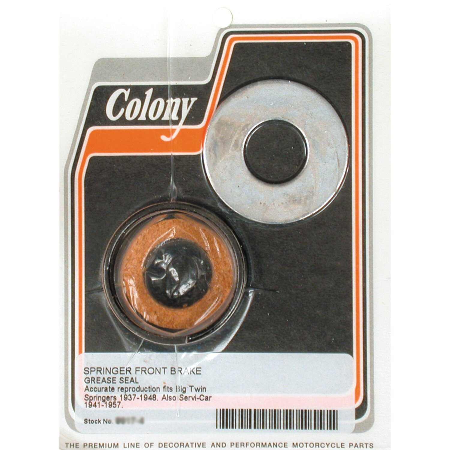 Colony, Springer front brake grease seal kit