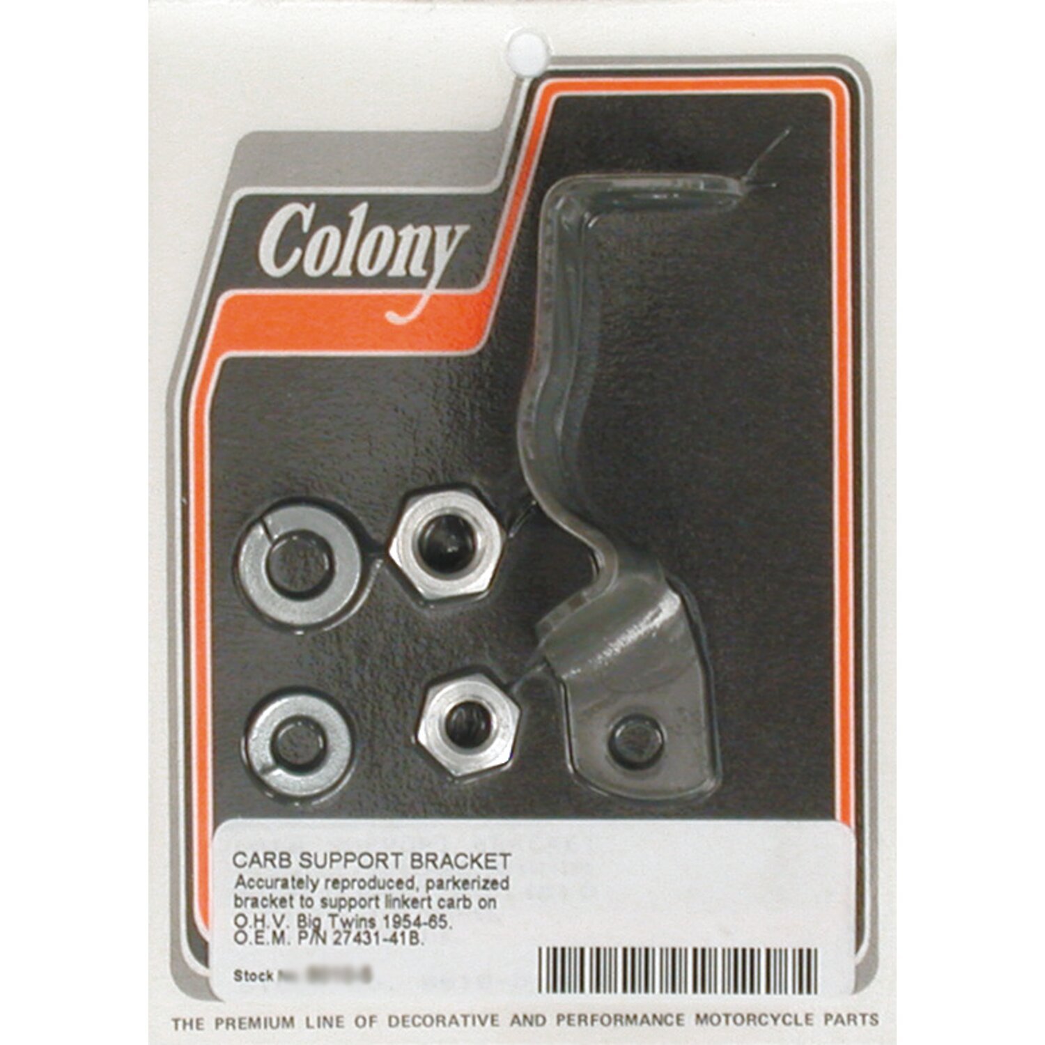 Colony linkert support bracket