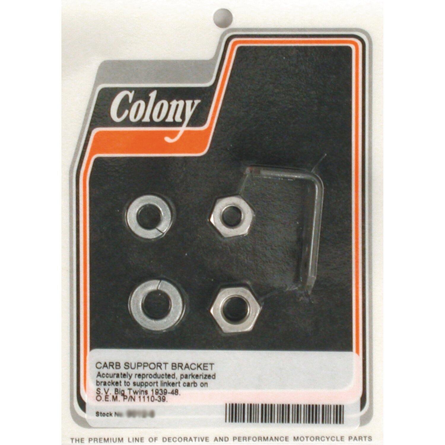 Colony linkert support bracket, Matte