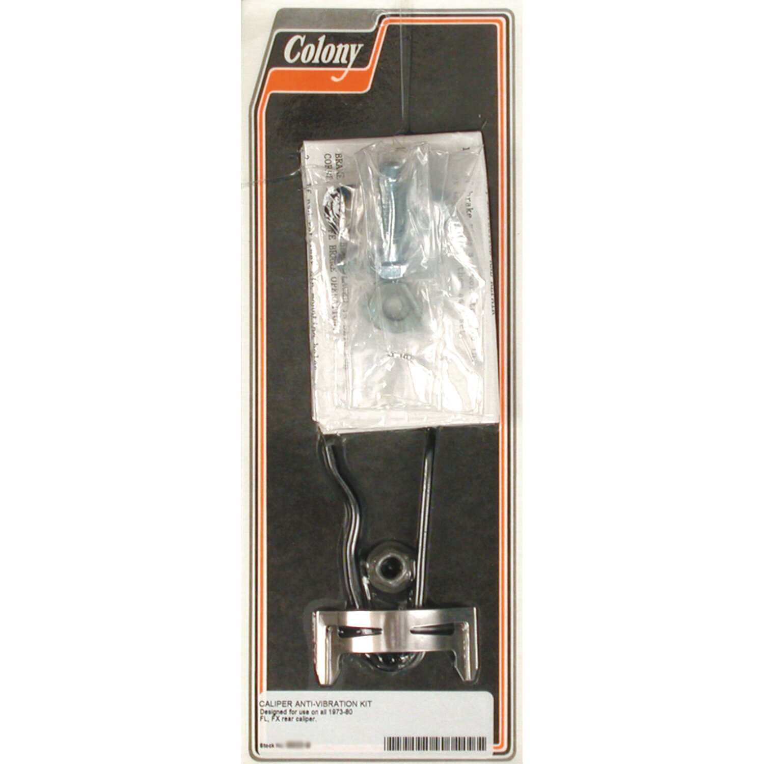 Colony, rear caliper anti-vibration kit