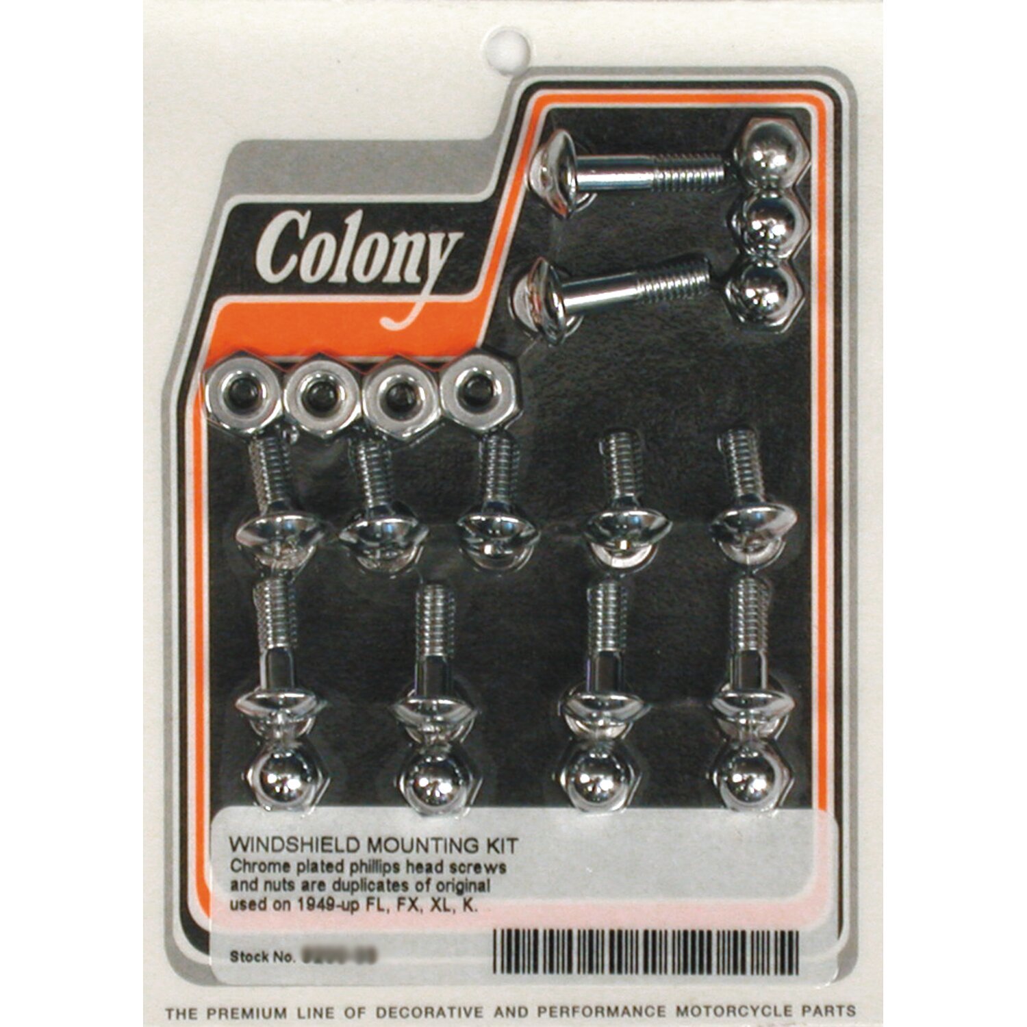 Colony, windshield trim mount kit